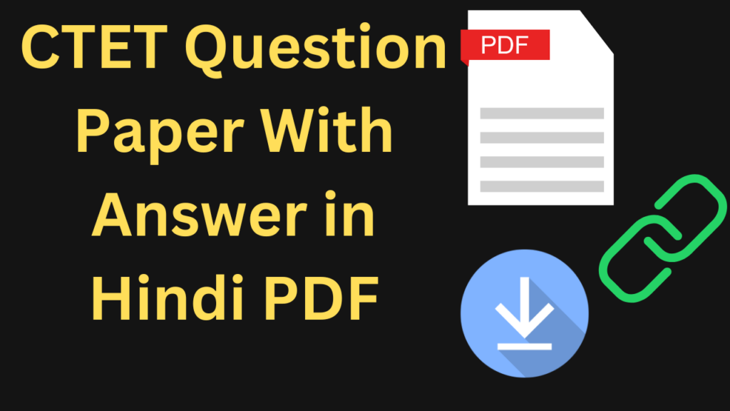 CTET-Question-Paper-With-Answer