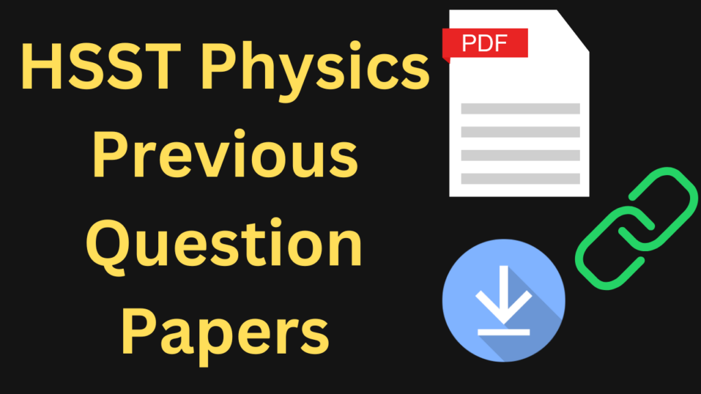 HSST-Physics-Previous-Question-Papers-PDF