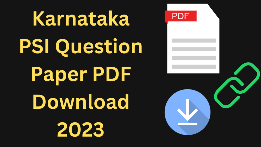 Karnataka-PSI-Question-Paper-PDF-Download