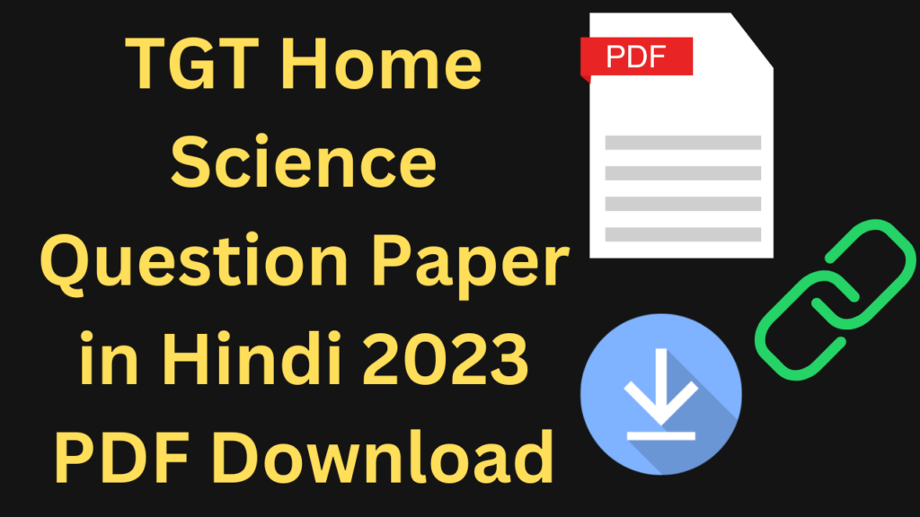 TGT-Home-Science-Question-Paper